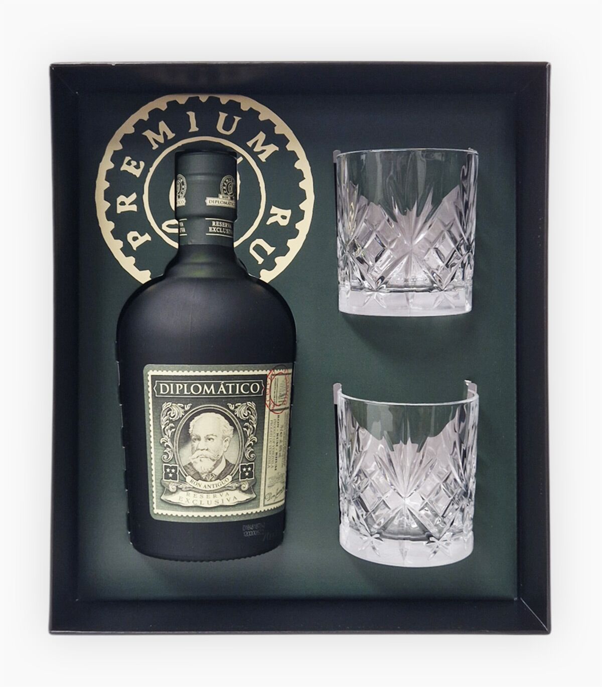 Diplomático Reserva Exclusiva + 2 Bicchieri 2 Diplomático Reserva Exclusiva + 2 Bicchieri