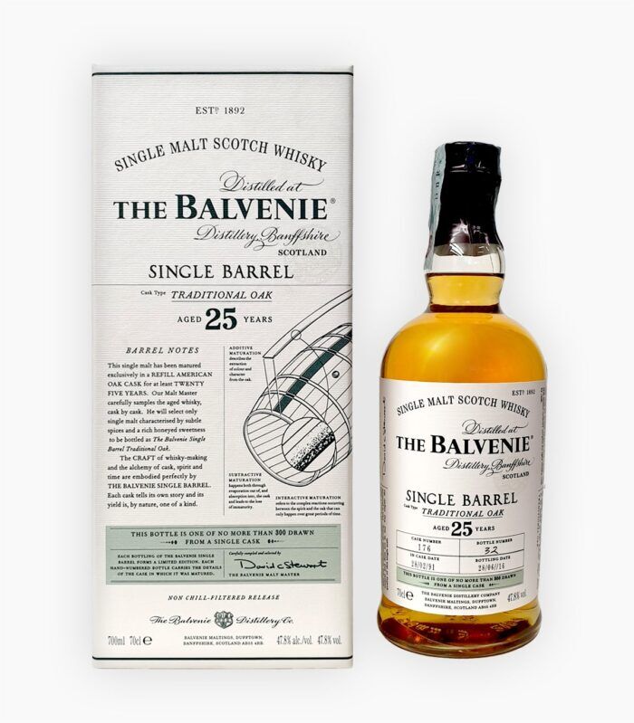 The Balvenie Single Barrel 25 Years Traditional Oak