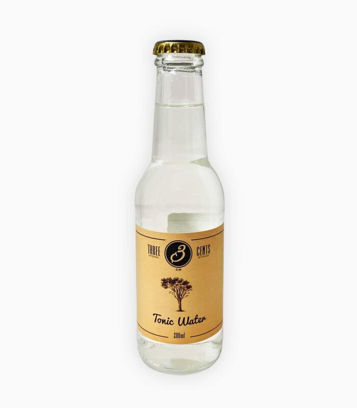 THREE CENTS TONIC WATER