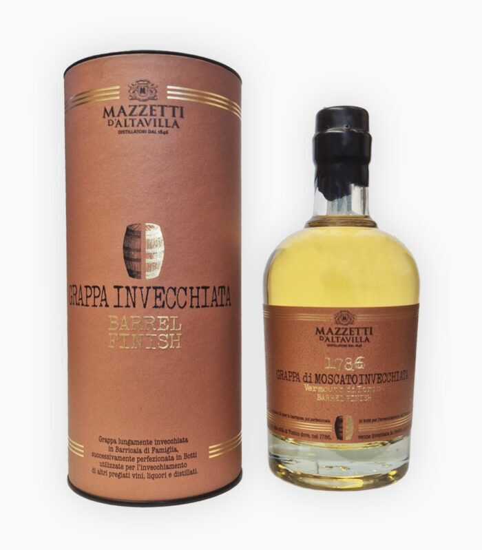 Mazzetti 1786 Grappa Di Moscato Invecchiata