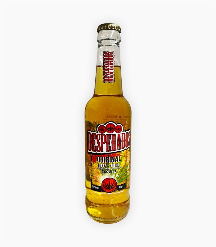 DESPERADOS BEER FLAVOURED WITH TEQUILA